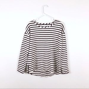 Madewell Tops - Madewell Setlist Striped Pullover Top Ivory Maroon Madewell Tops - Madewell Setlist Striped Pullover Top Ivory Maroon